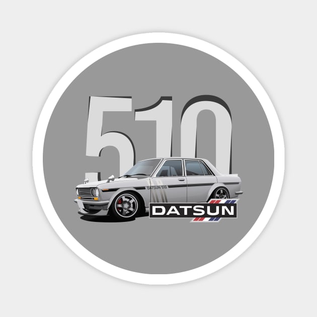 Datsun 510 Japanese Legend Magnet by Ajie Negara